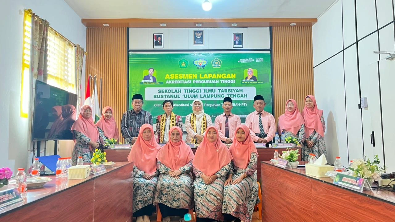 Asesmen Lapangan Akreditasi Perguruan Tinggi STIT Bustanul 'Ulum Lampung Tengah oleh BAN-PT